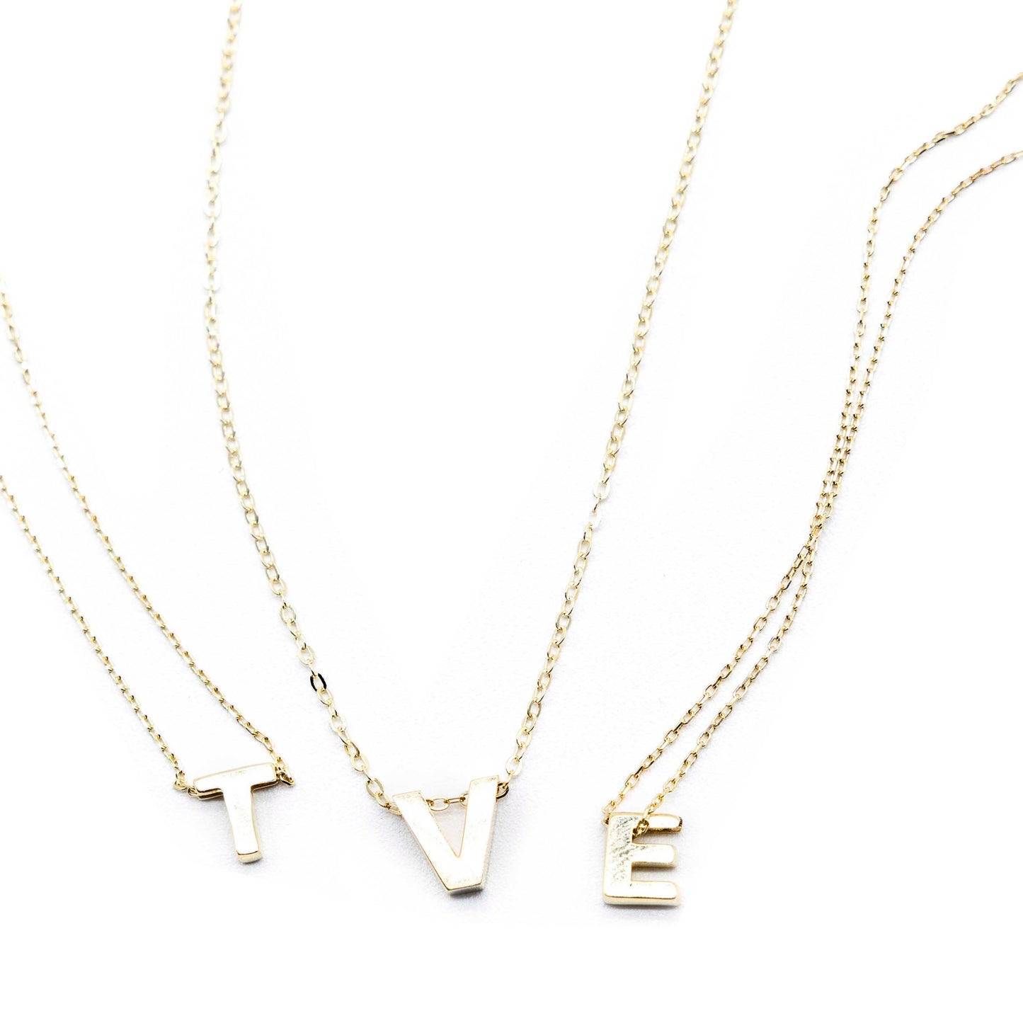 10K Gold Letter chains