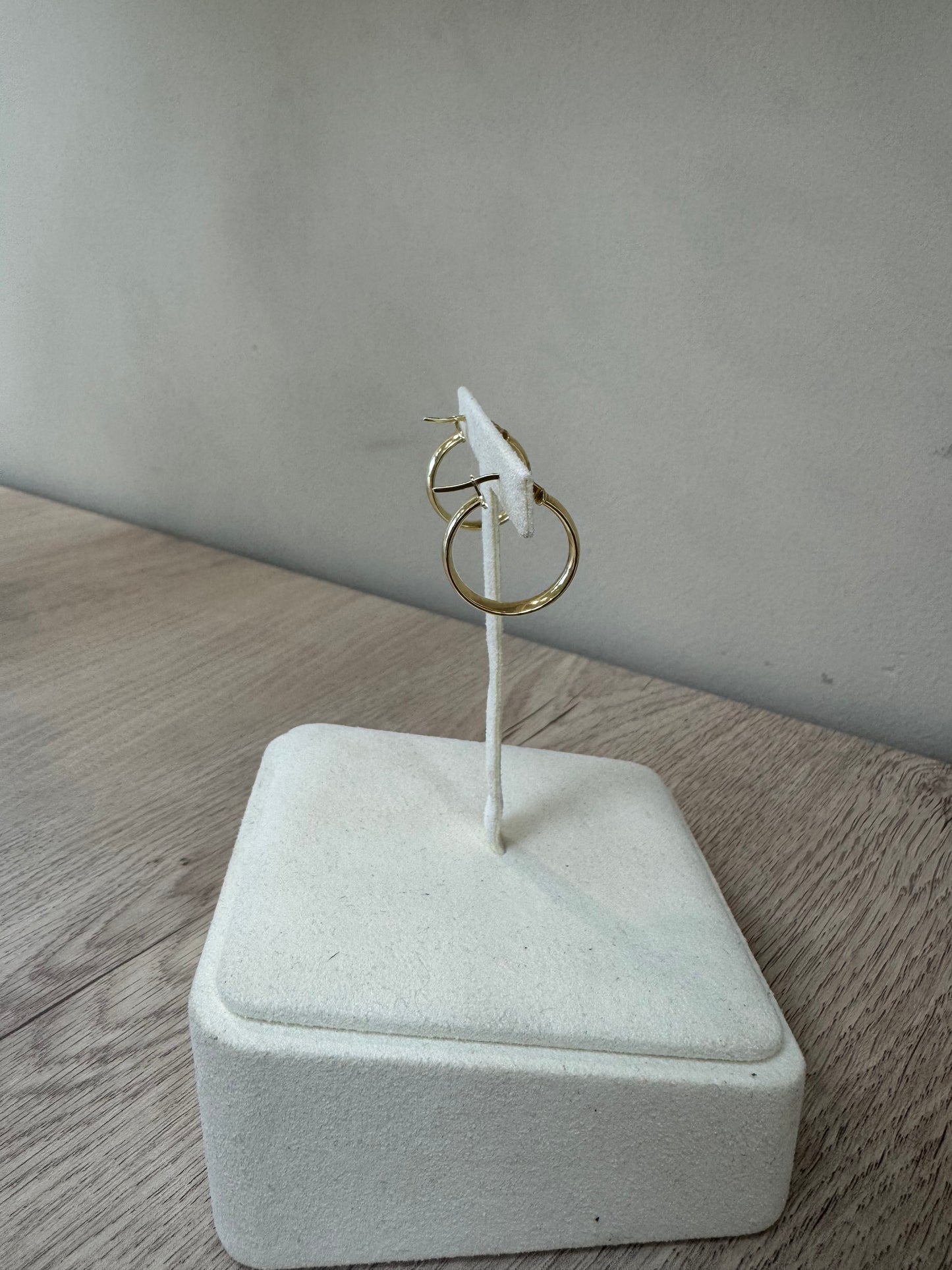 14K Gold Hoops