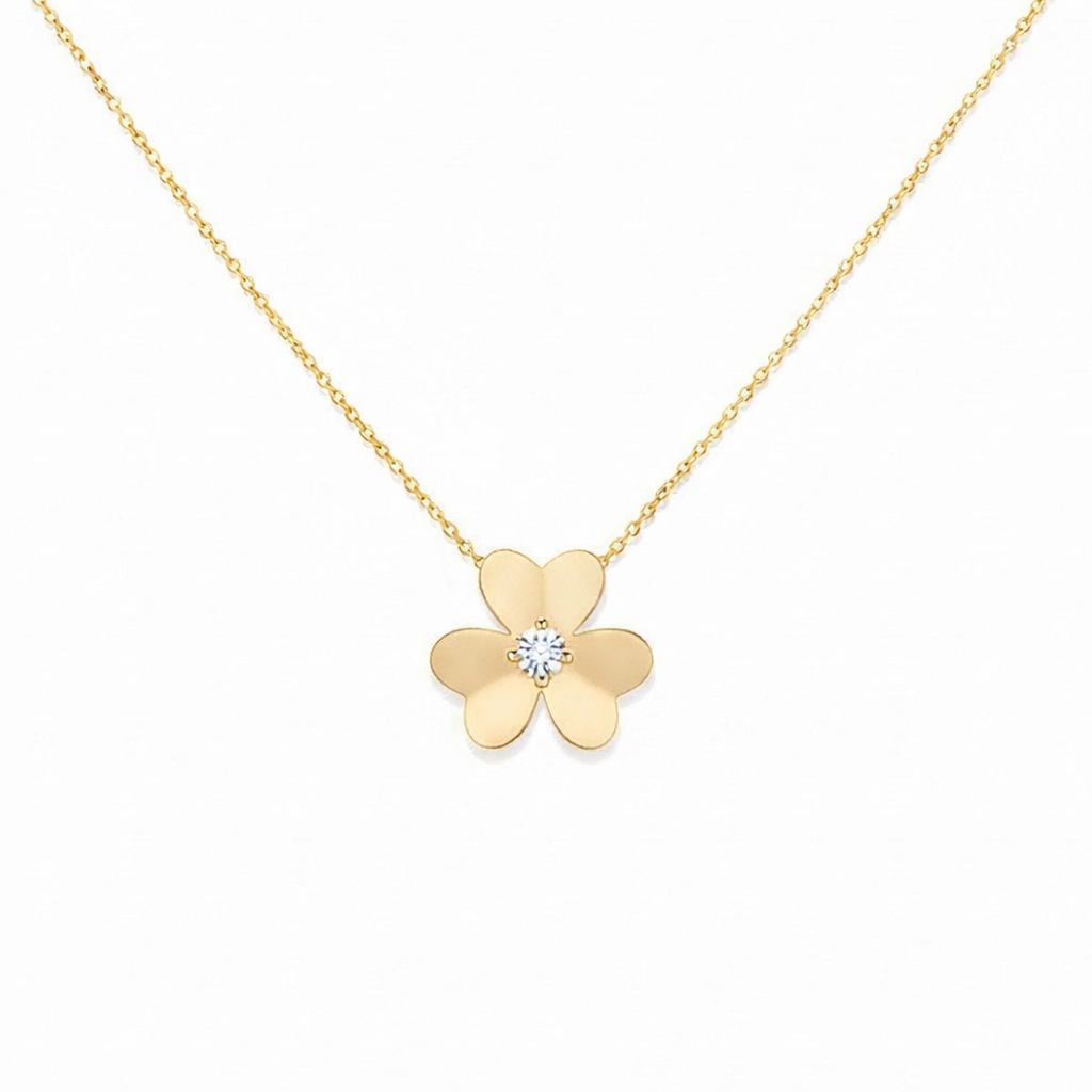 10K Gold Mini Fleur