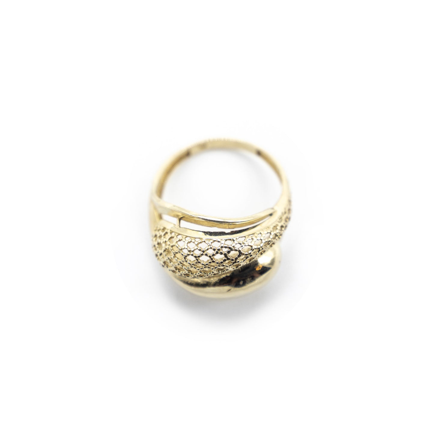 10K Gold Fancy Filigree Ring