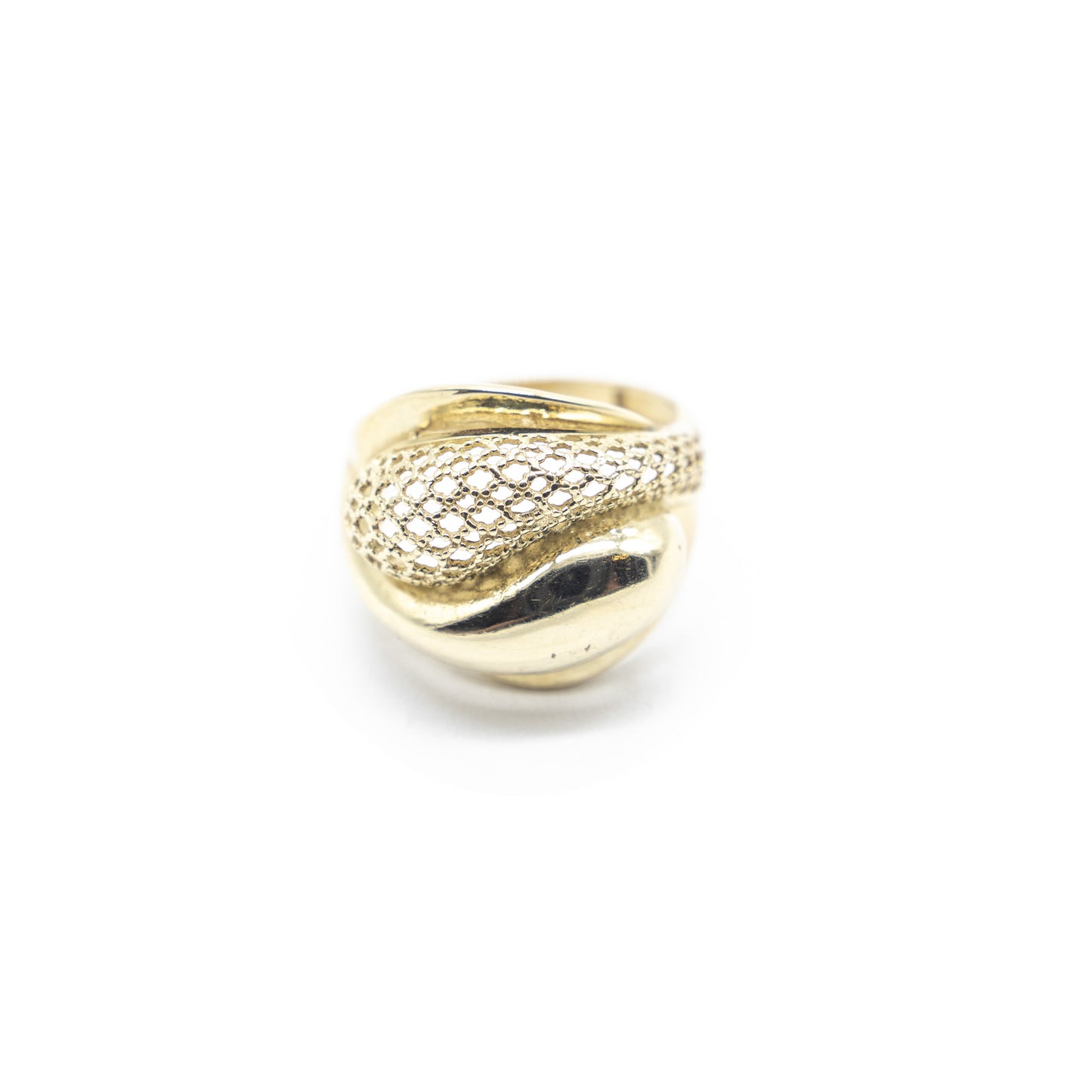 10K Gold Fancy Filigree Ring