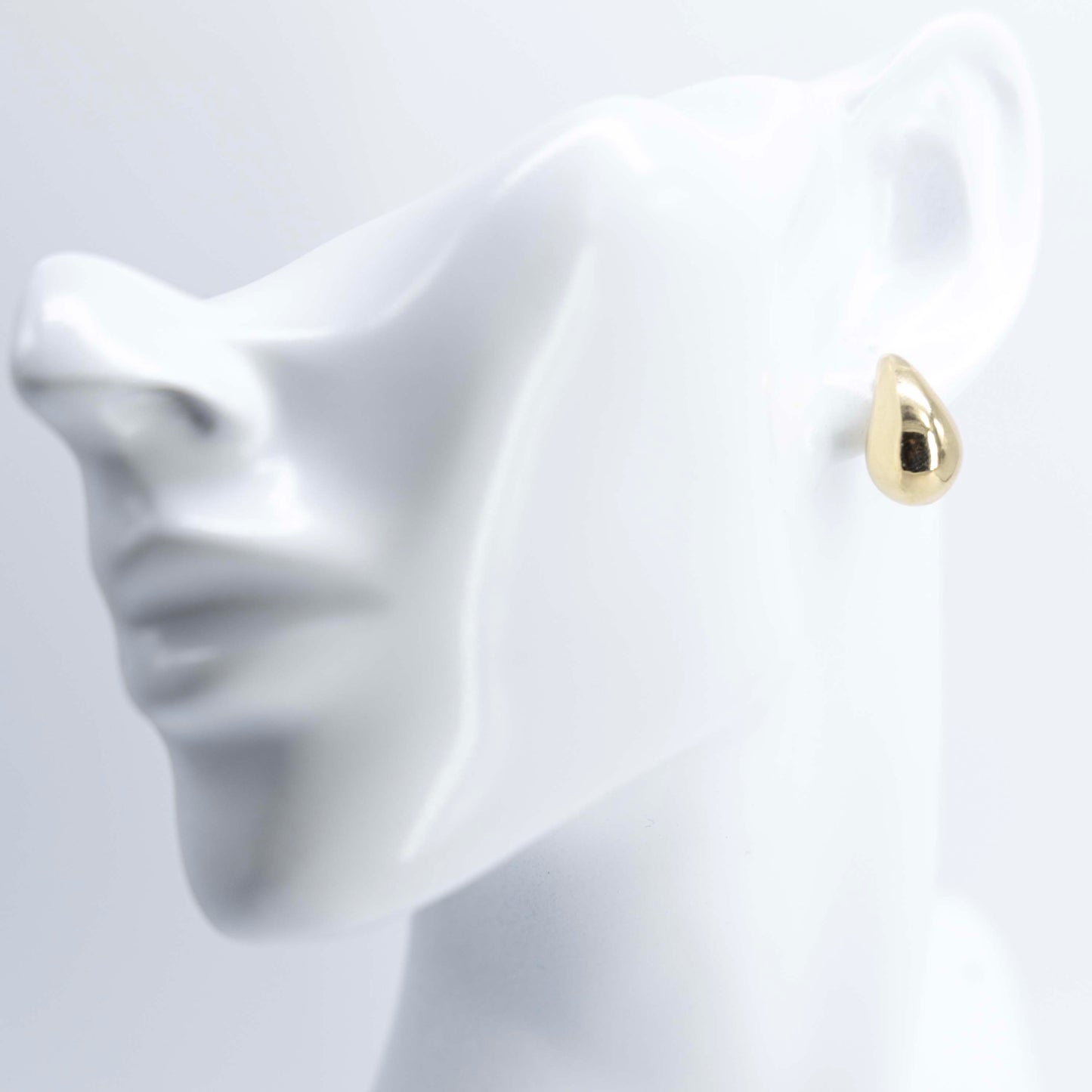 10K Gold Modern Drop Earrings