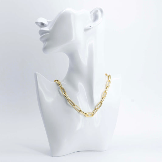 14K Gold Elegant Paper Clip