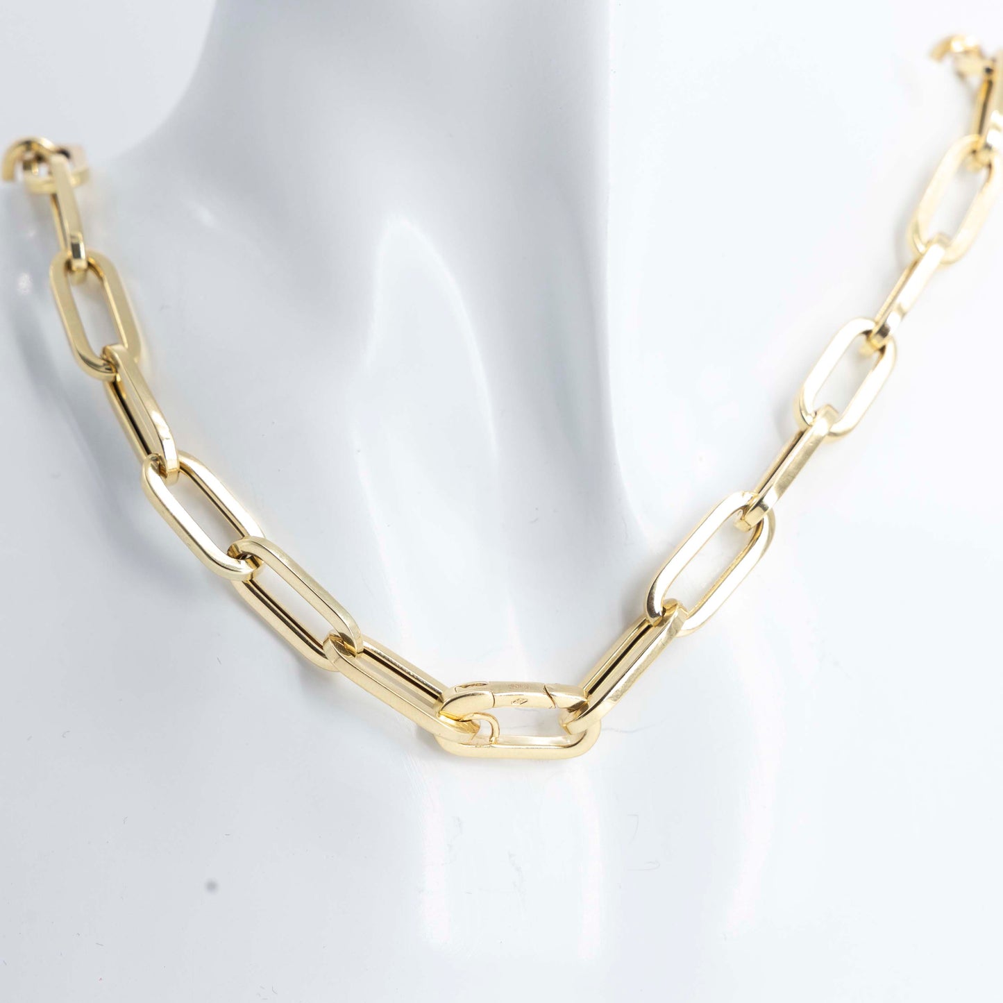 14k Gold Paperclip Chain