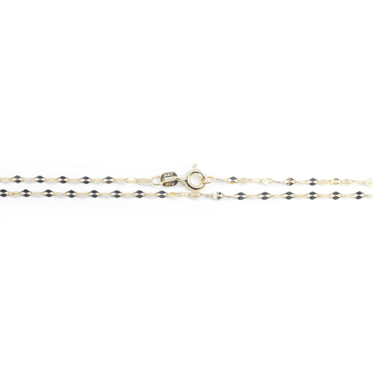 14k Gold Greek Chain