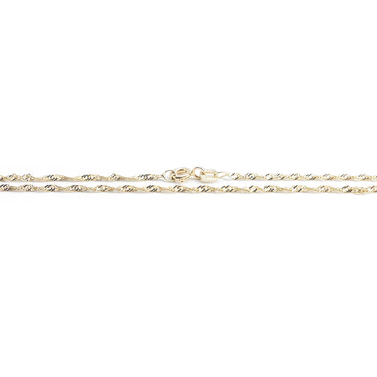 14k Gold Singapore Chain