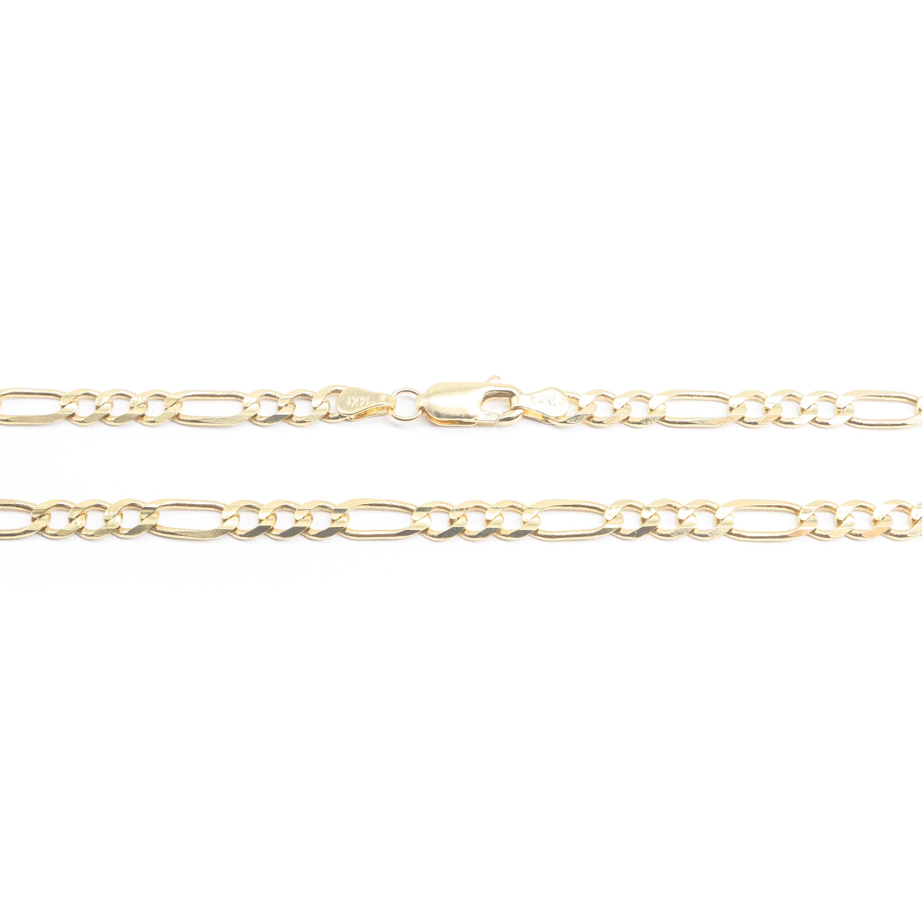 14k Gold Figaro Chain