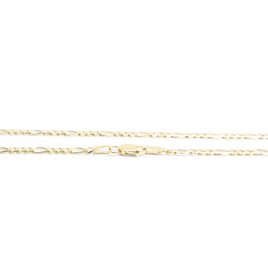 14k Gold Figaro Chain small