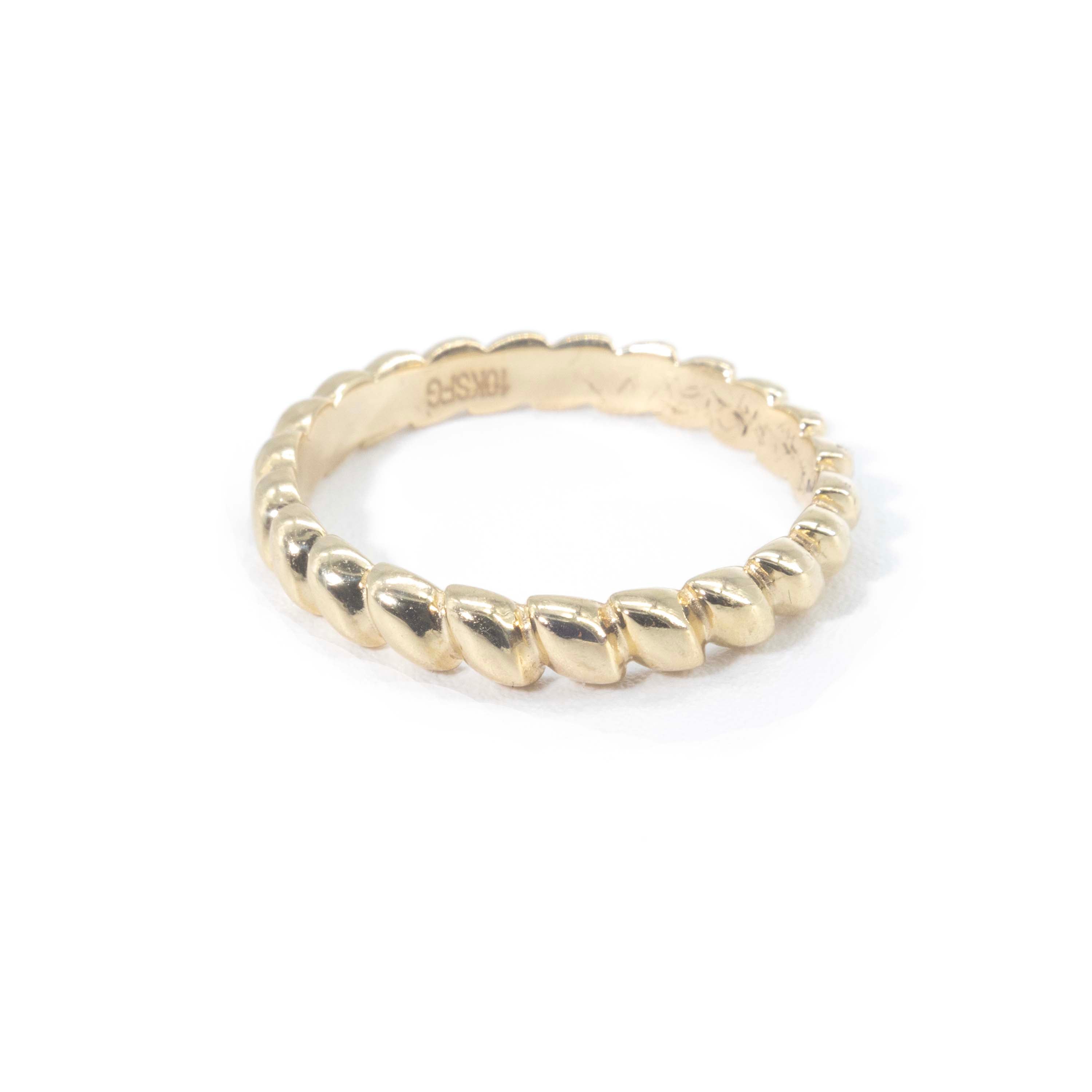 14k Gold men band