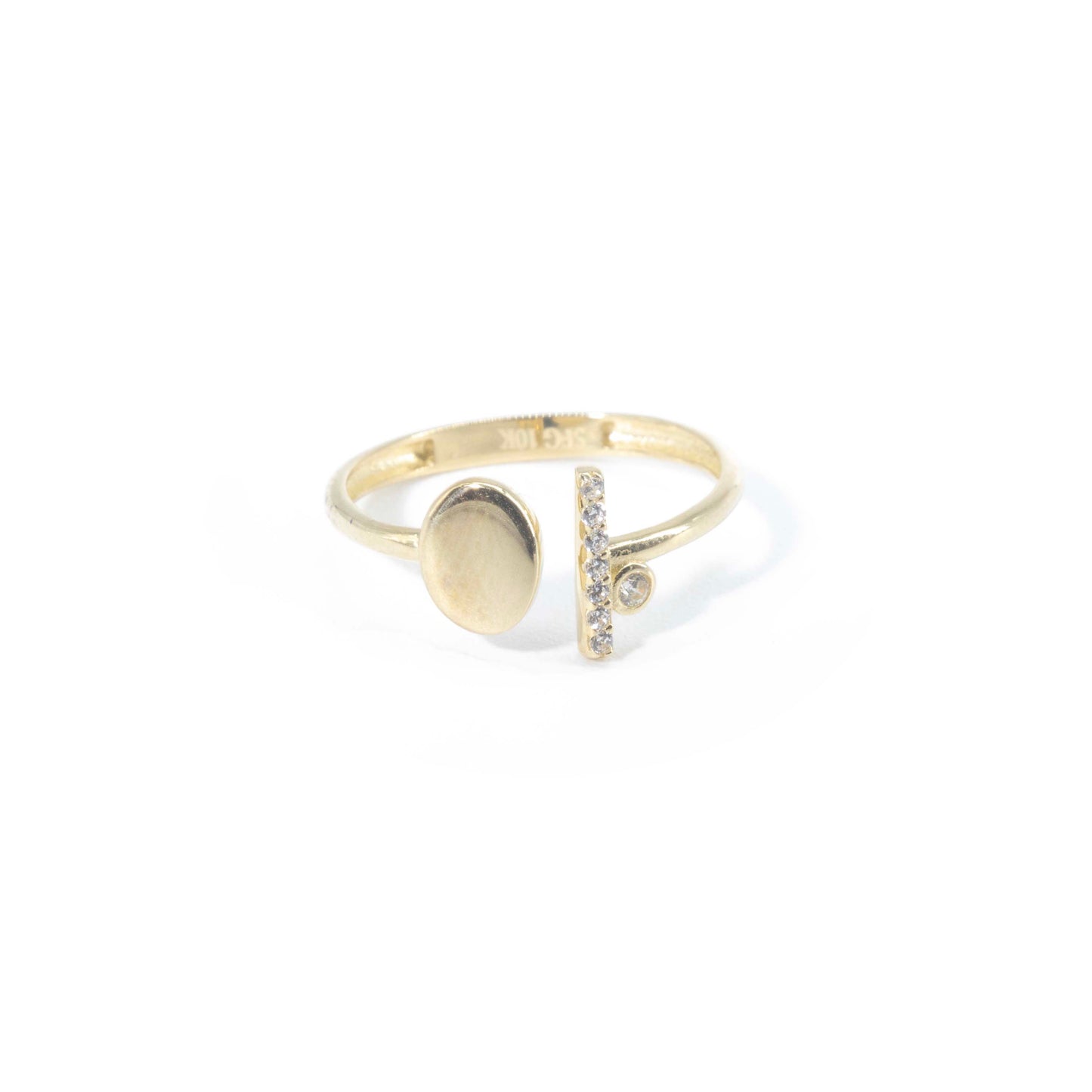 10K Gold Celestial Spark Ring