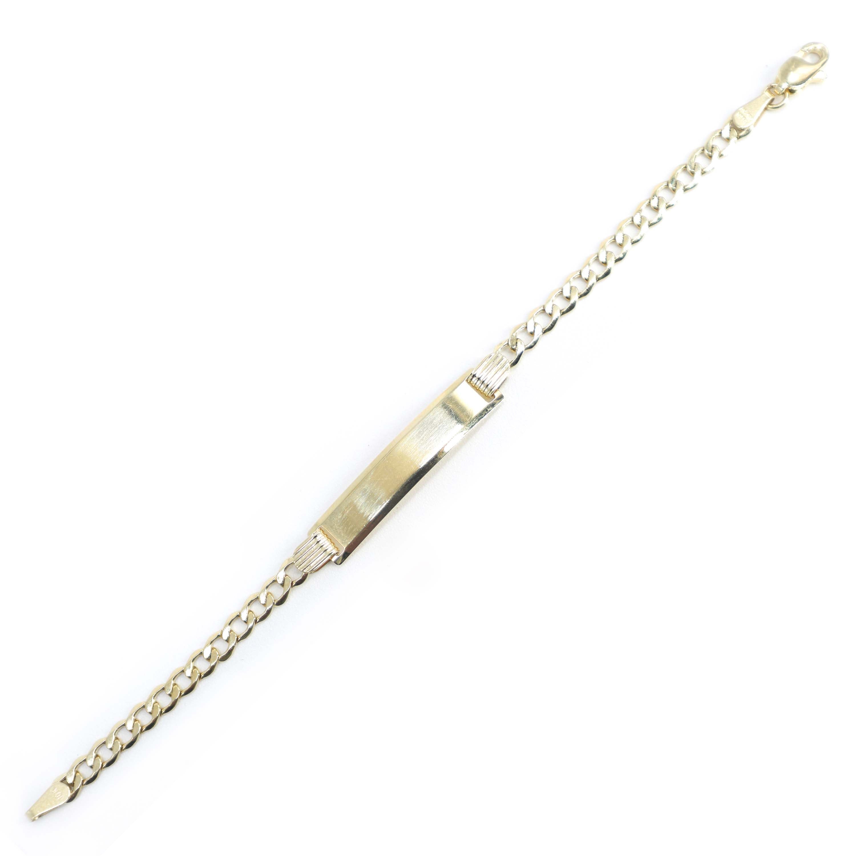 10K Personalized Gold Baby Bracelet