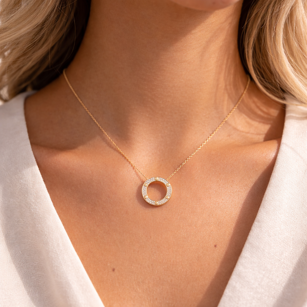 14k Gold Eternal Circle