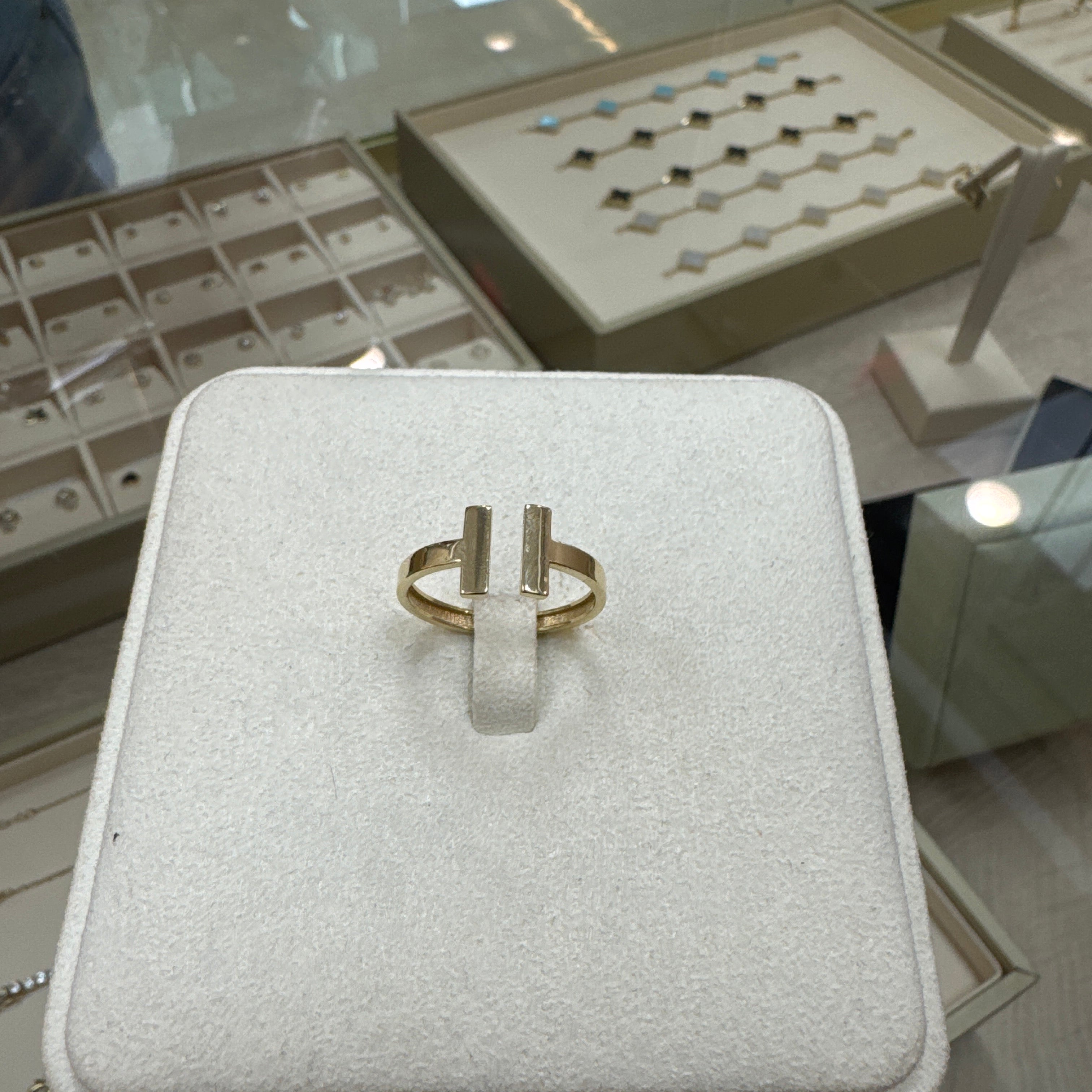 14k Gold Tif Ring