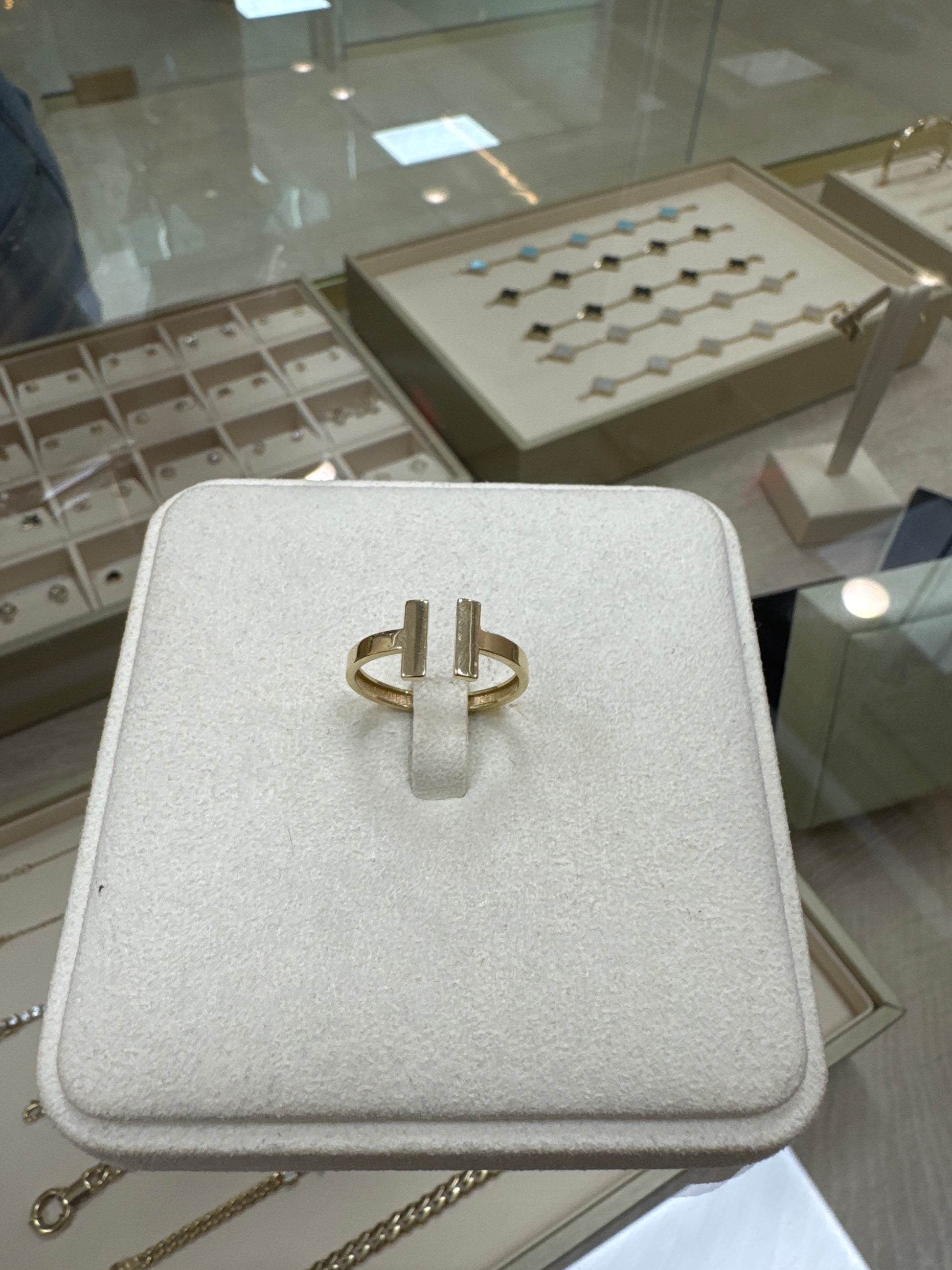 14k Gold Tif Ring