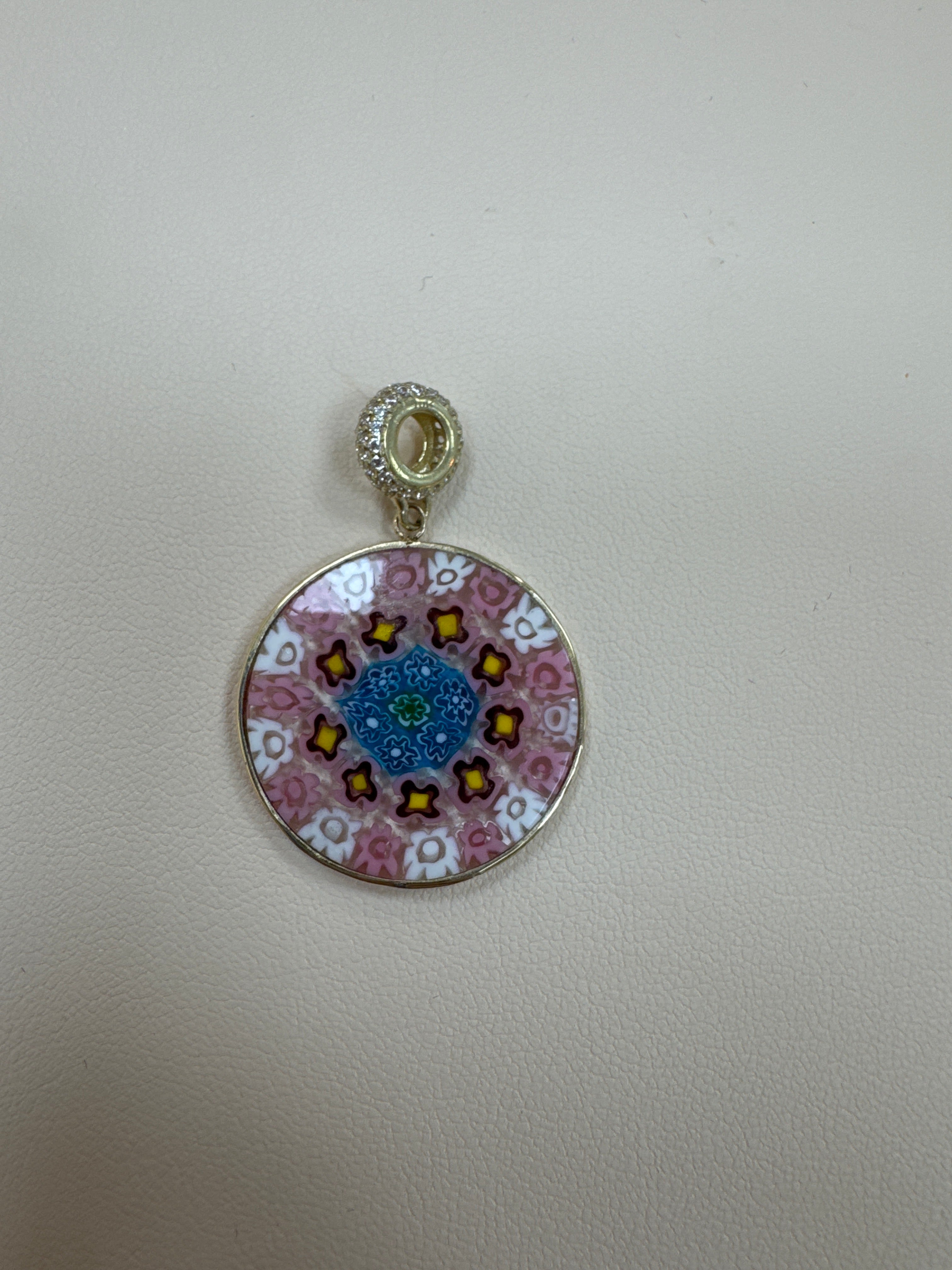 10K Gold Cross Pendant with Diamonds