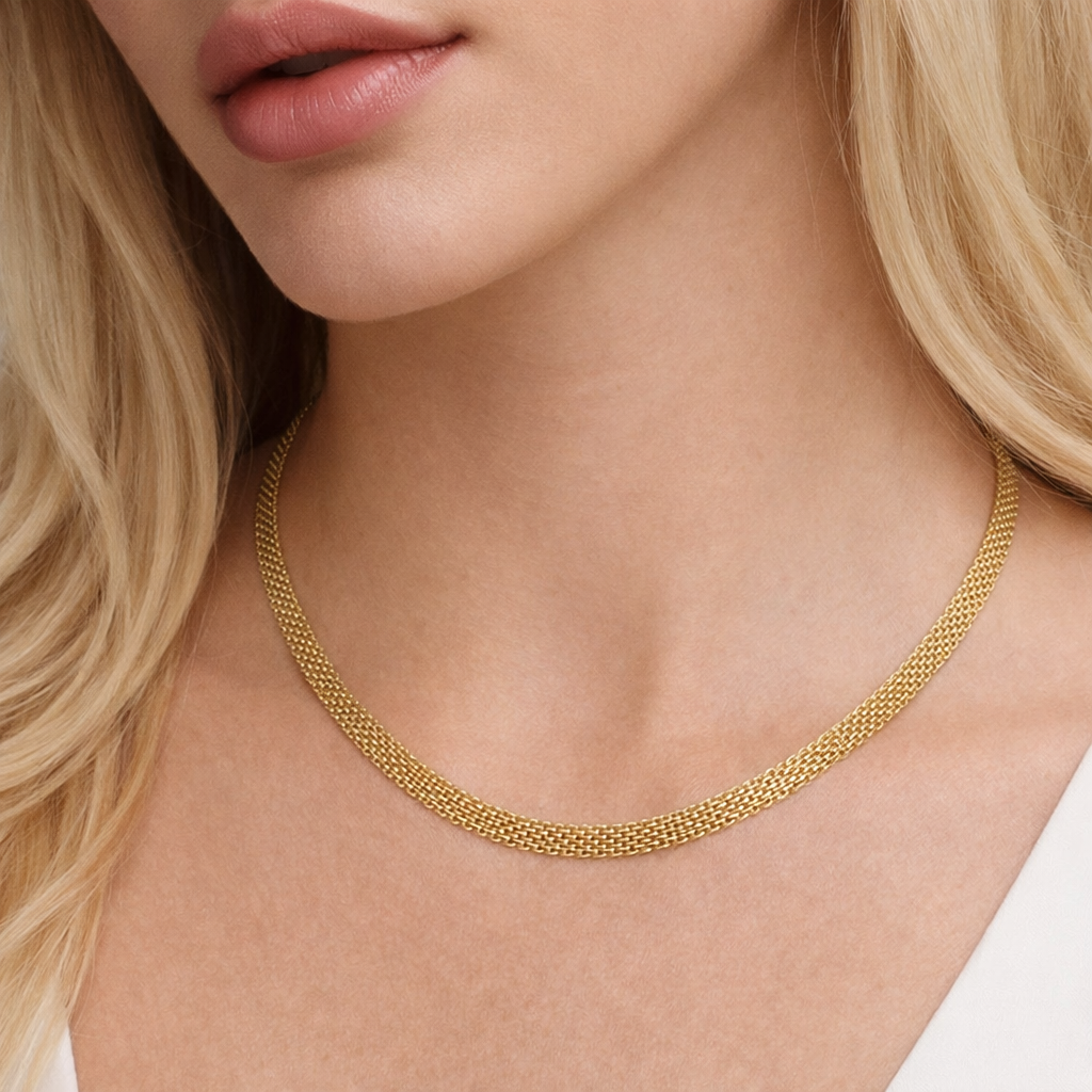 10K Gold Italian Mesh Chain