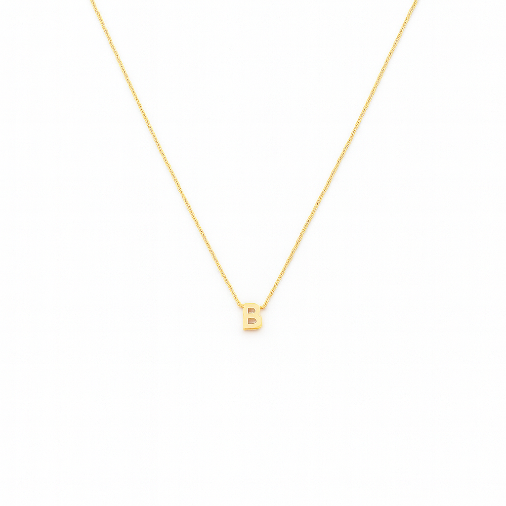 10K Gold Letter B