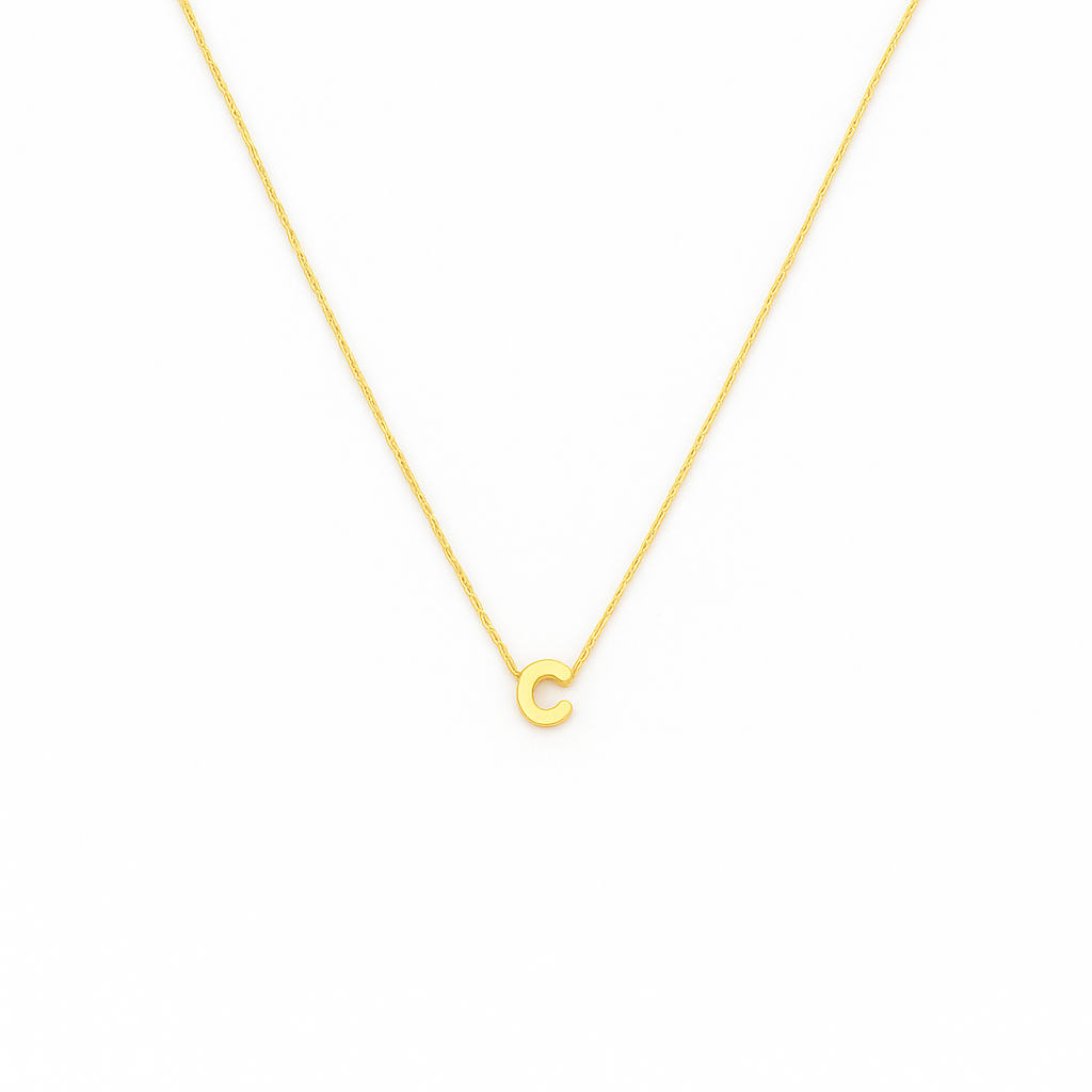 10K Gold Letter C