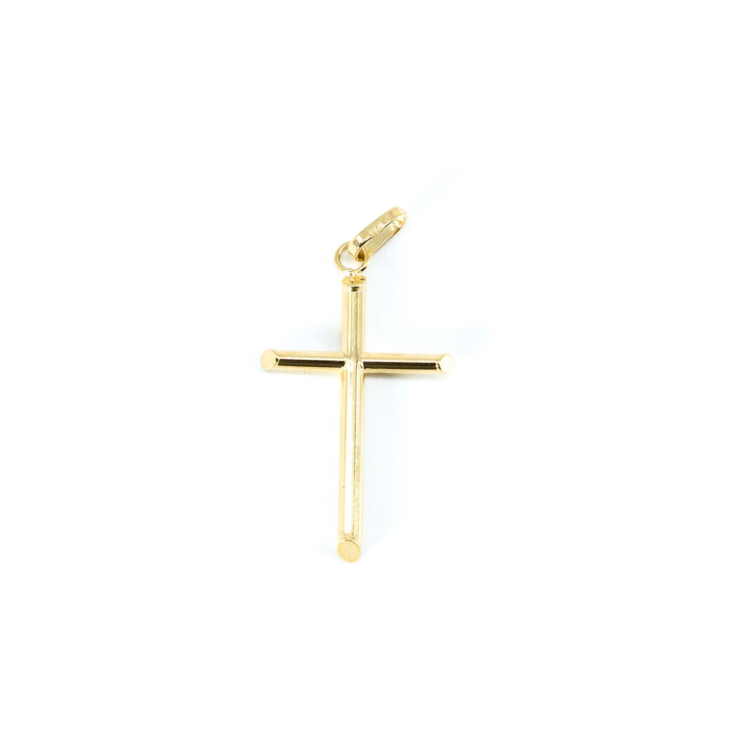 10k Gold Plain Cross Pendant