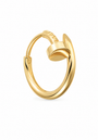 18k Gold Nail Piercing