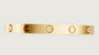 18k Gold Love Solid Bracelet