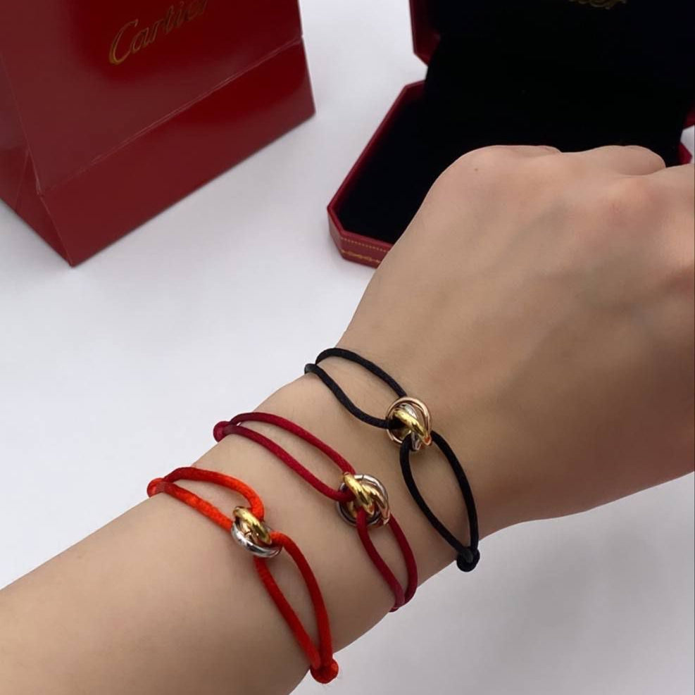 18k Gold Red cord