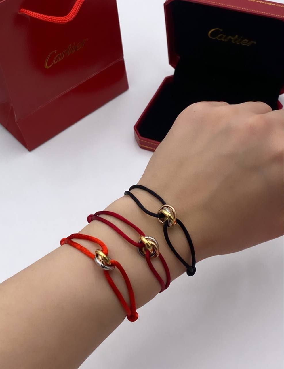 18k Gold Red cord