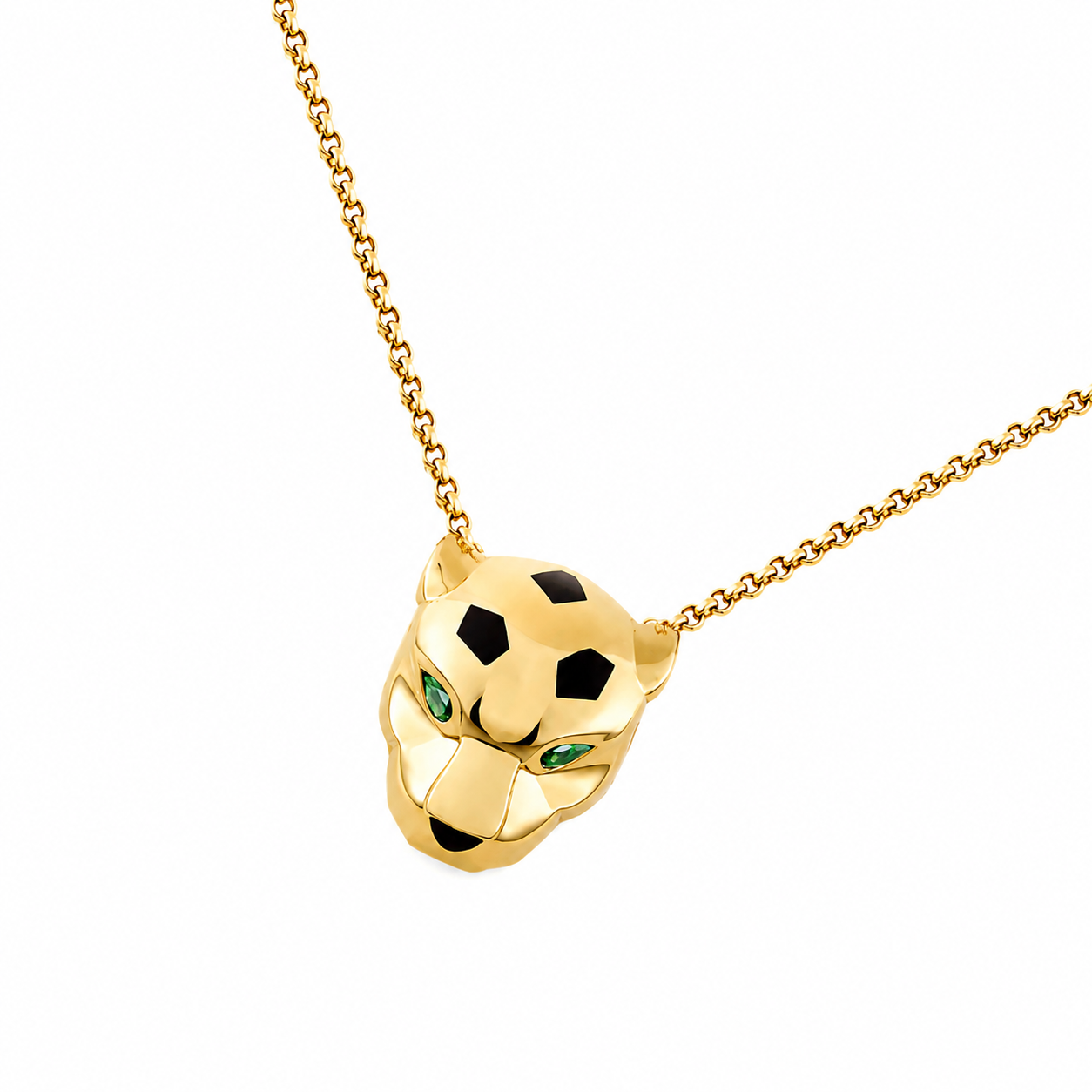 18k Gold Panther necklace