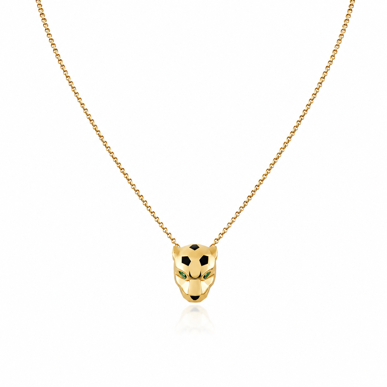 18k Gold Panther necklace