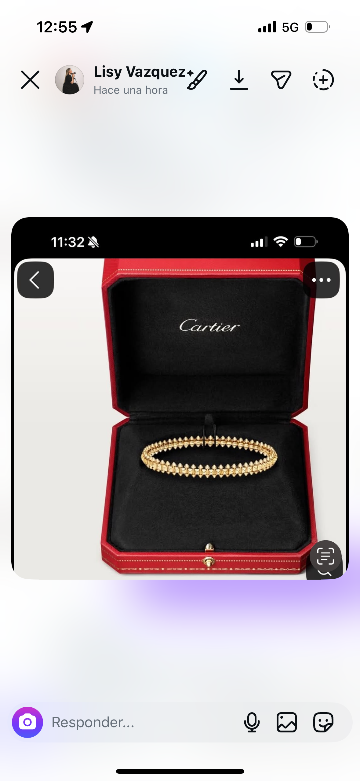 18k Gold Bangle