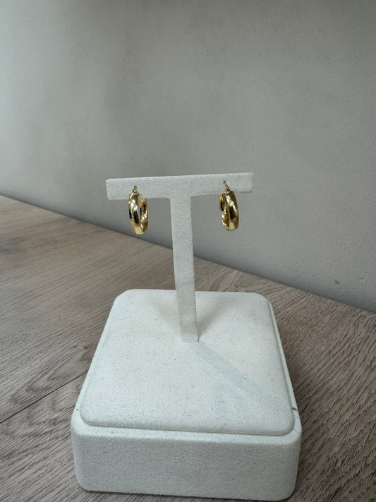 14K Gold  Hoops