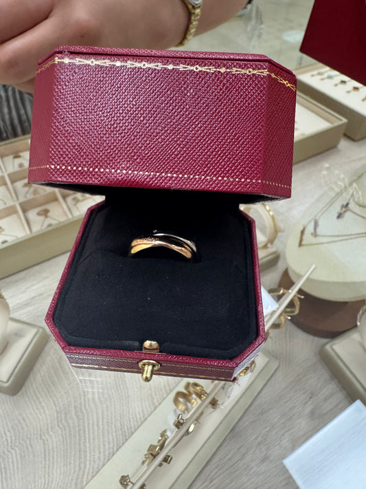 18k Gold Trinity ring