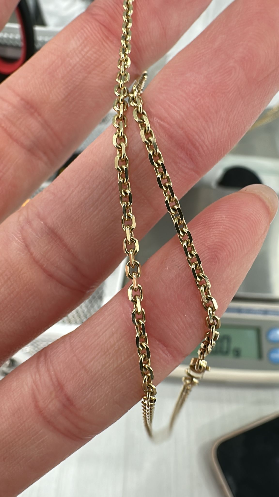 14k Gold Rope Chain 30 inch