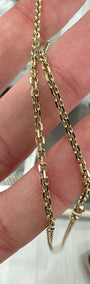 14k Gold Rope Chain 30 inch