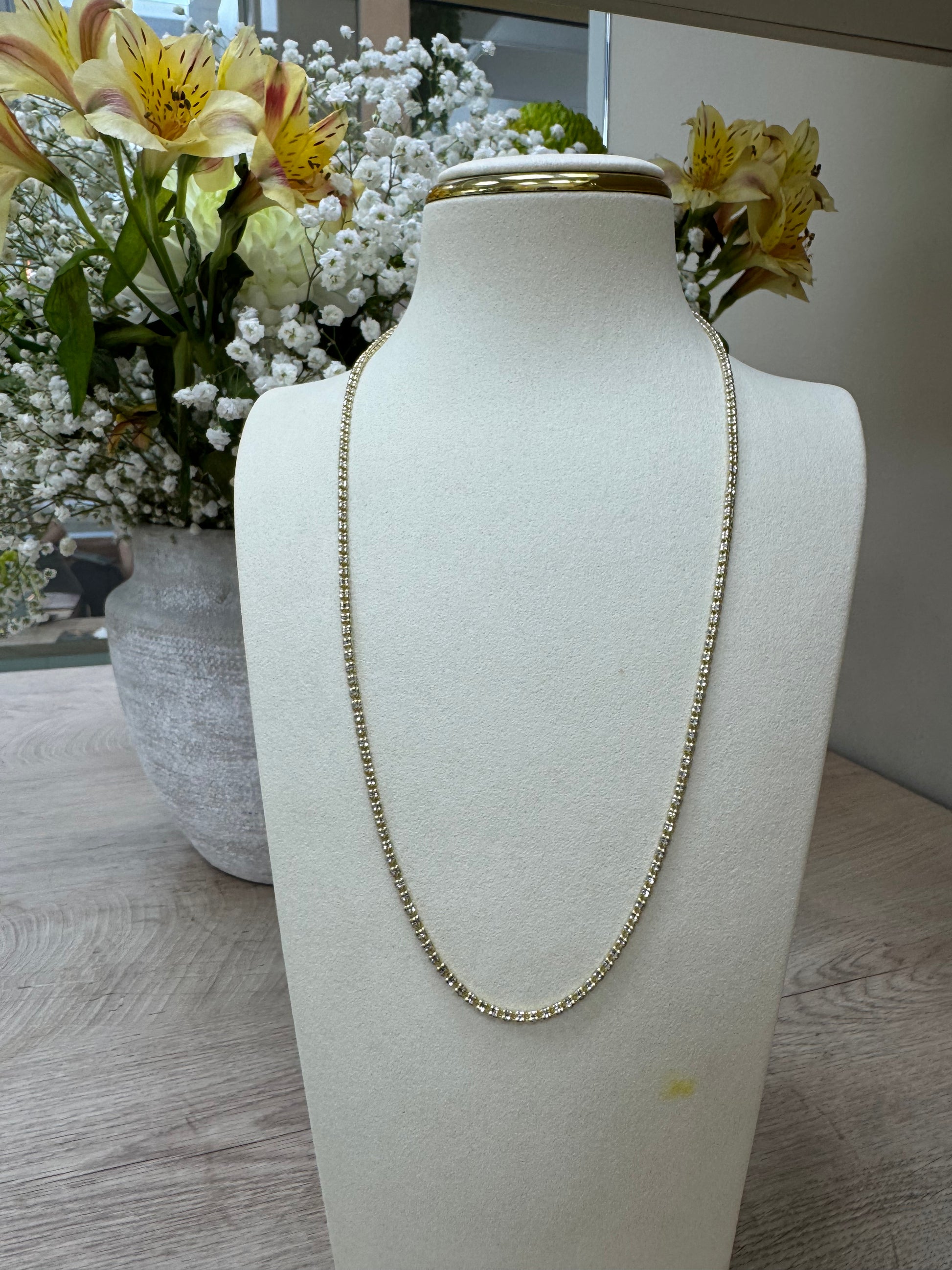 14k Gold Singapore Chain