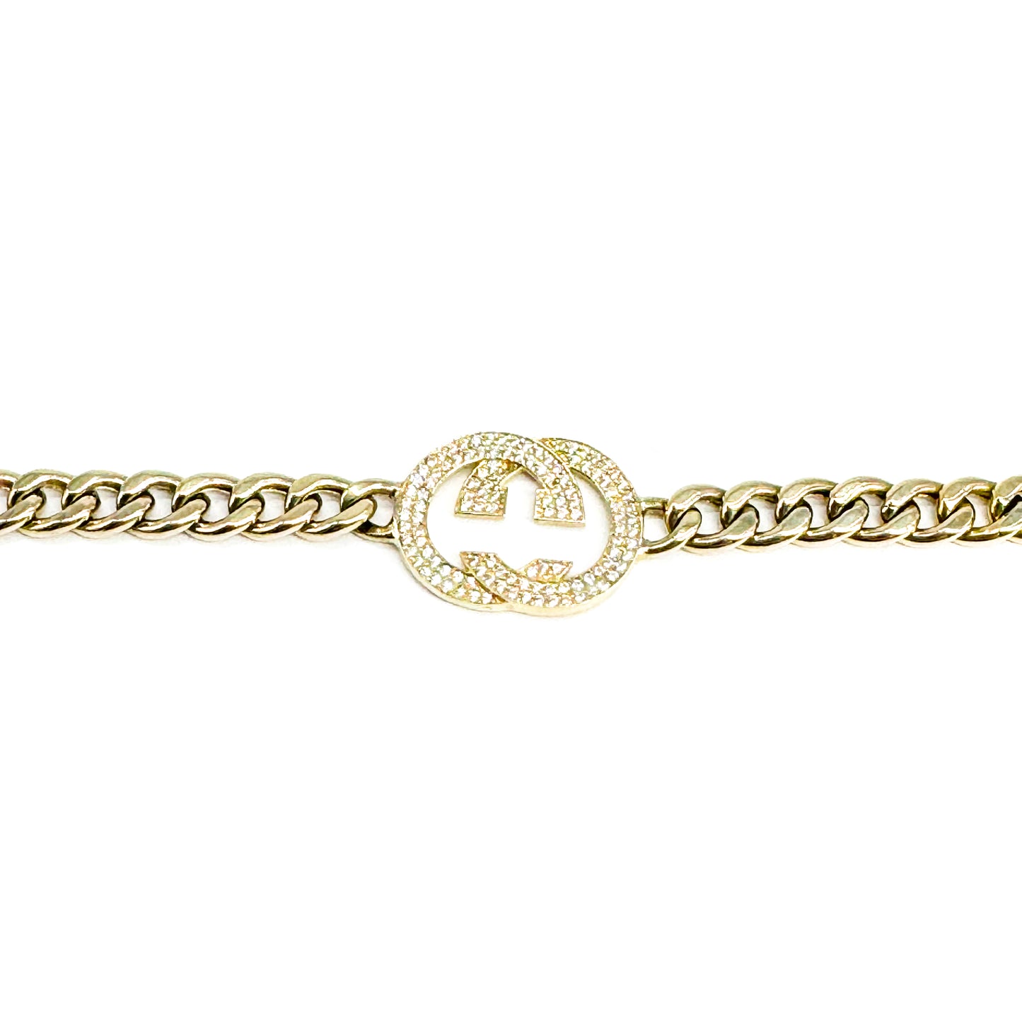 10K Gold Gucci Style Bracelet