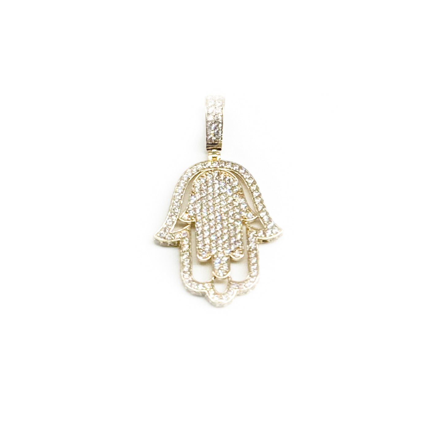 10k Gold Hamsa Pendant