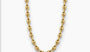 10K Gold Gucci Link Coffe Bean Chain