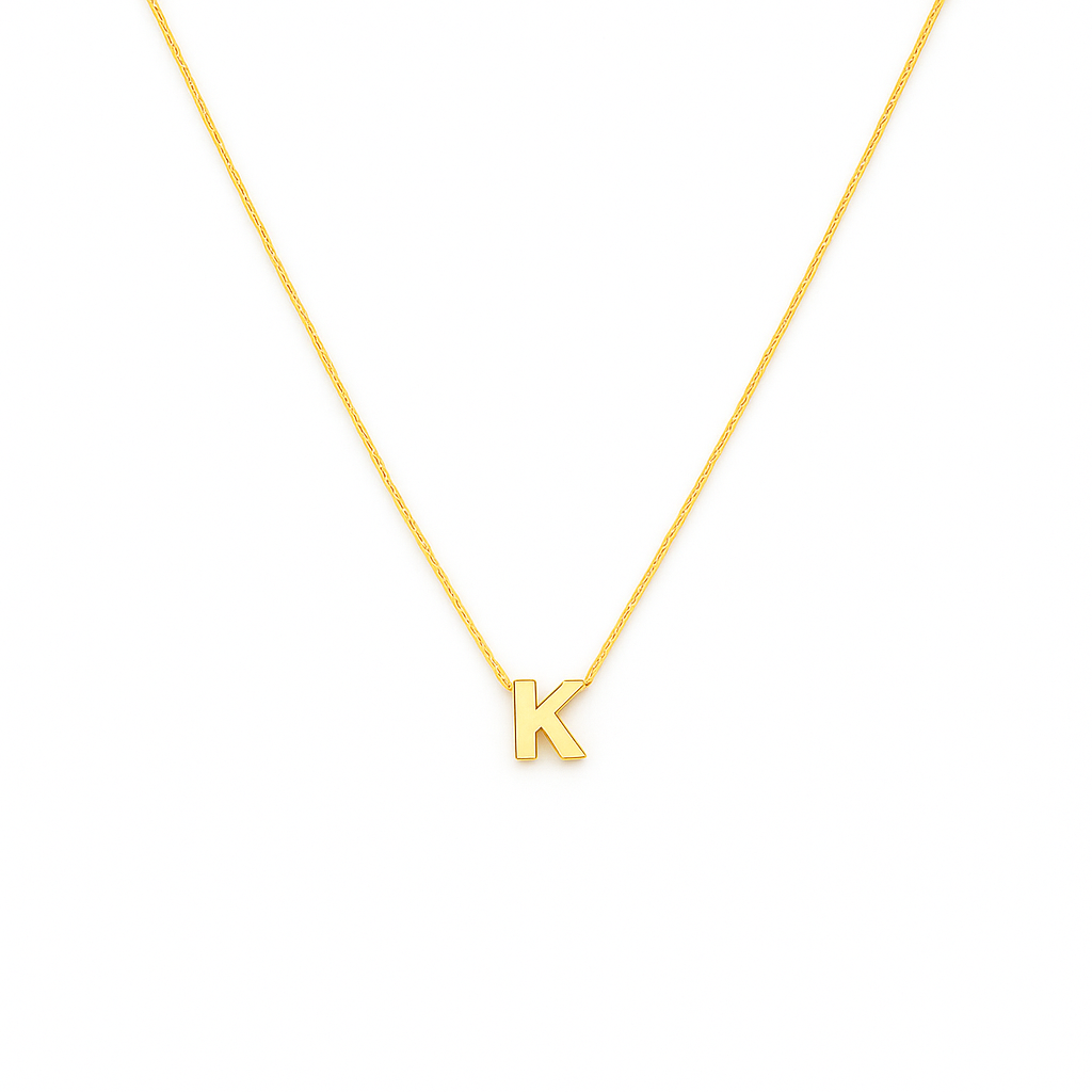 10K Gold Letter K