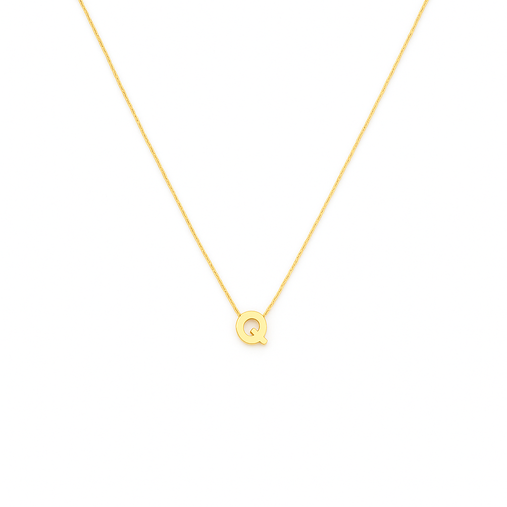 10K Gold Letter Q