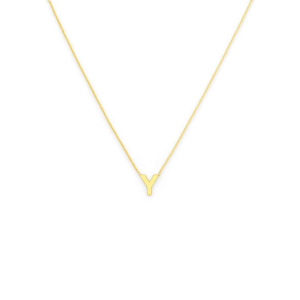 10K Gold Letter Y