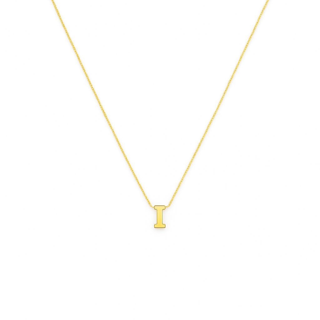 10K Gold Letter I