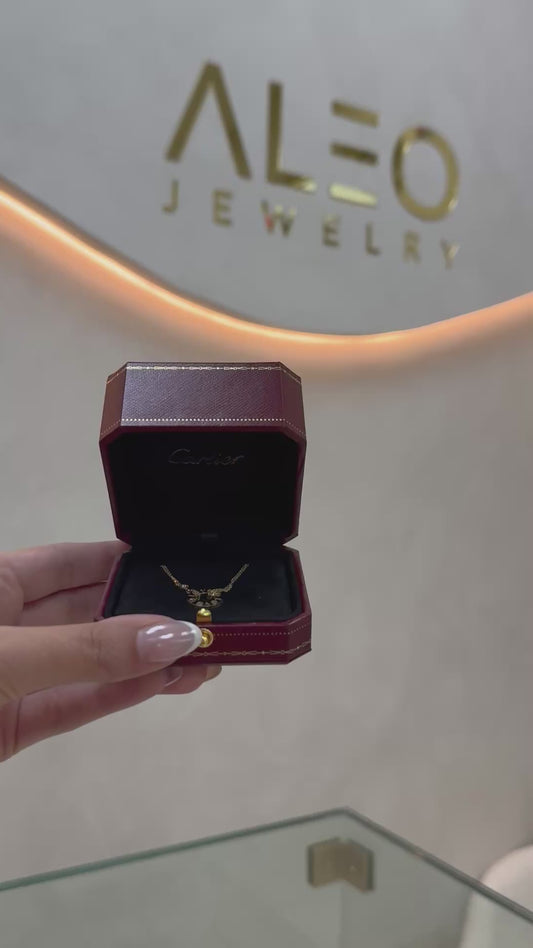 18k Gold Love necklace