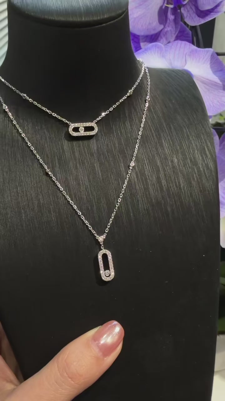18k Gold Mess necklace